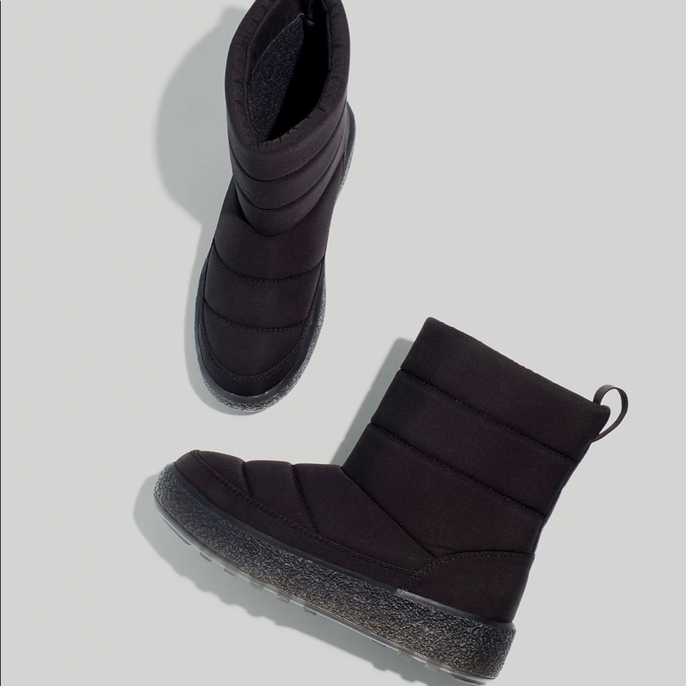 Madewell Water Resistant Puffer Boot Sz 9